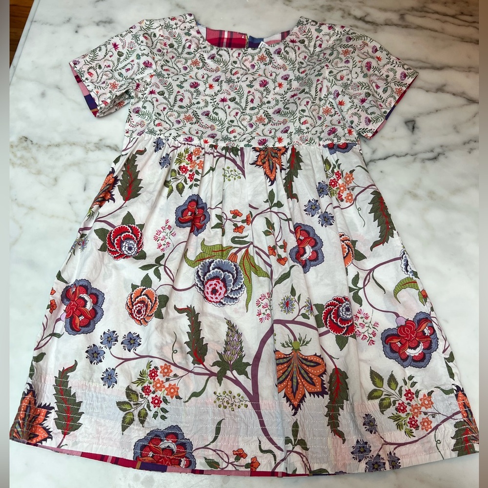 Tea Floral Patterned Dress
